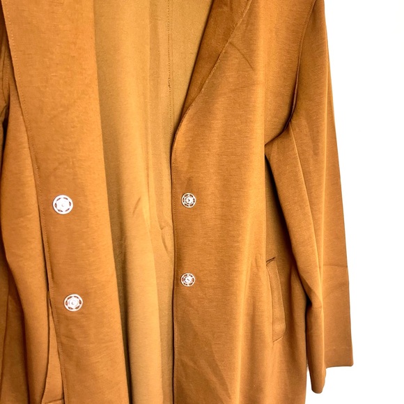 Carolina Belle Camel Trench Coat - Picture 5 of 13